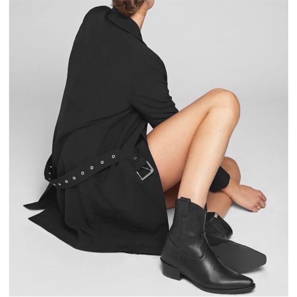 Anine Bing Elton Boot in black (western)37/7 - Picture 3 of 11